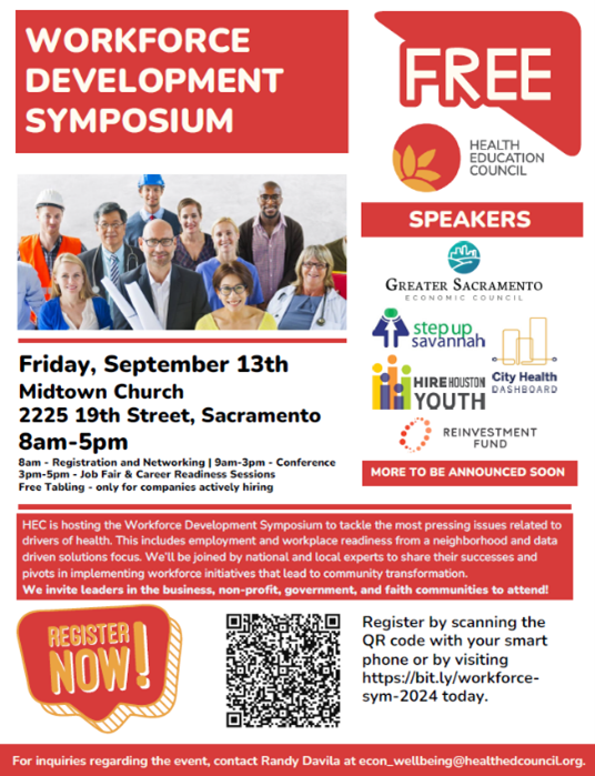 Workforce Development Symposium 9.13